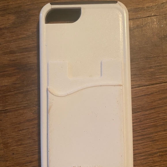 White iPhone 7/8 case with wallet - Picture 1 of 2